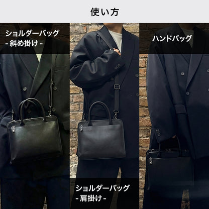 Eimless 2Way 防水ミニバッグ 21x25x9.5cm 770g 8.3インチ ミニタブレット対応 ショルダー ハンド メンズ スマホポーチ 小さめ 手提げ 肩掛け 斜めがけ