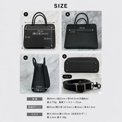 Eimless 2Way 防水ミニバッグ 21x25x9.5cm 770g 8.3インチ ミニタブレット対応 ショルダー ハンド メンズ スマホポーチ 小さめ 手提げ 肩掛け 斜めがけ